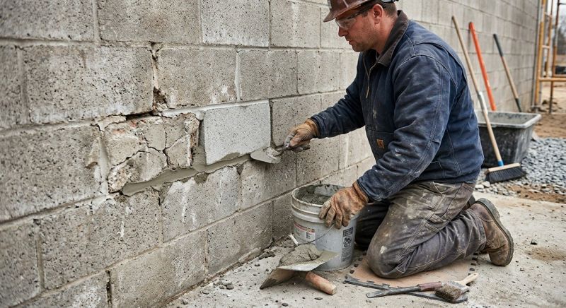 Brick Fence Repair in Cleveland, OH