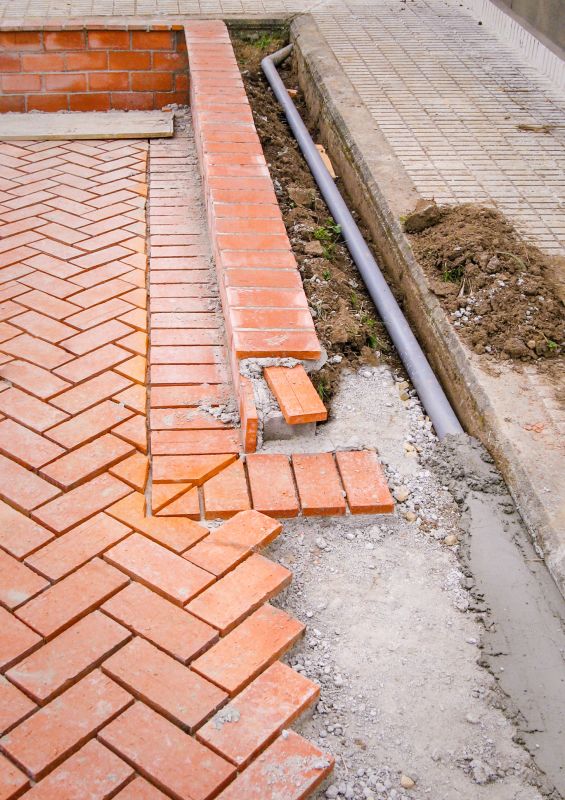 Brick Flatwork Repair detail